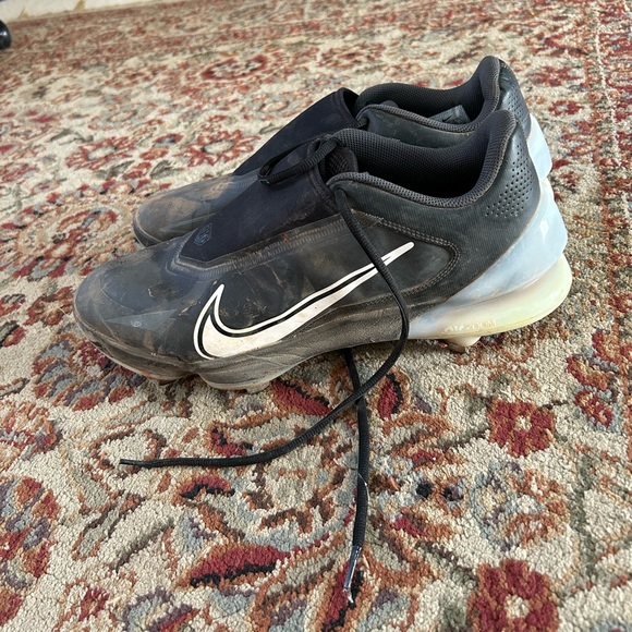 Nike Force Zoom Trout 8 Pro Metal Baseball Cleats Black Men Size 13 - Picture 4 of 12